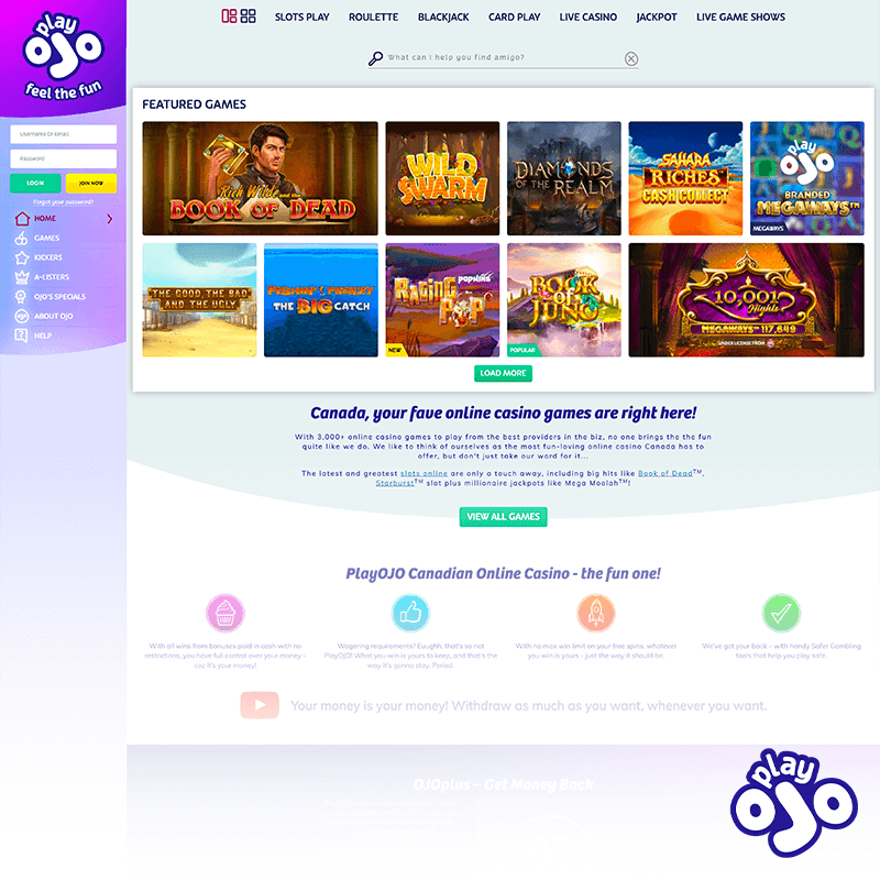 The website says casino- a popular post